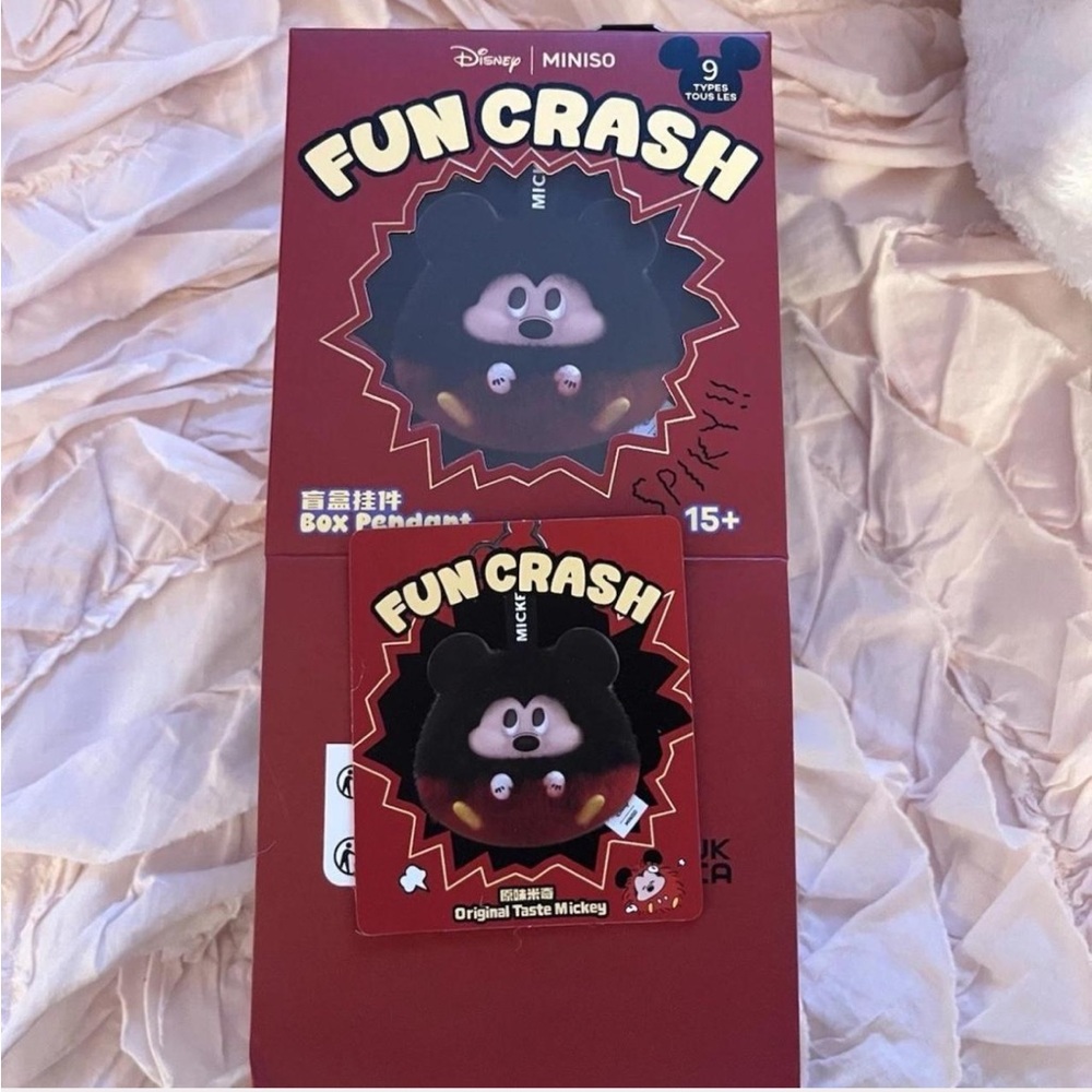 ✨Original Taste Mickey & Heart Mickey Bundle Fun Crash Miniso✨